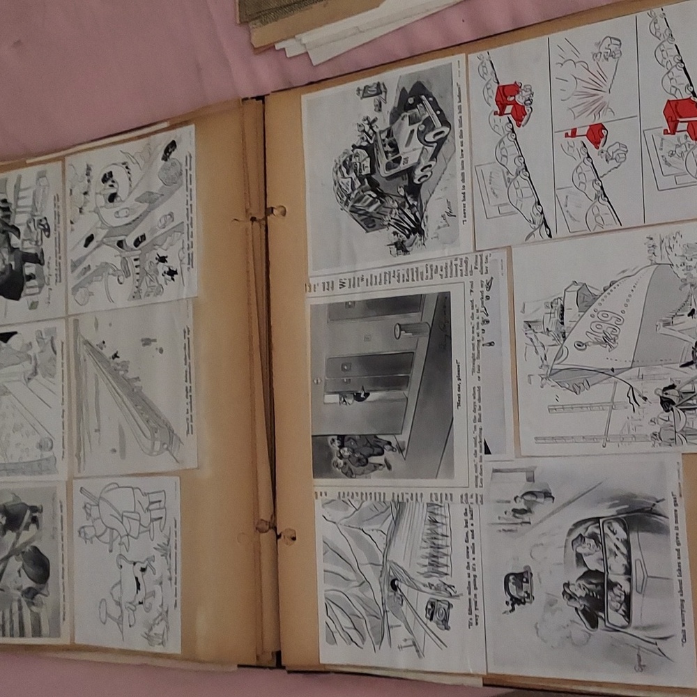 Vintage 1930s Adult Humor Cartoons Scrapbook Collection PRICELESS Scrapbook - Picture 7 of 12
